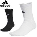 ネコポス アディダス adidas ソックス 靴下 テニス クッション クルーソックス1足 インナー 下着 ウエア クルー丈 AEROREADY FORMOTI...