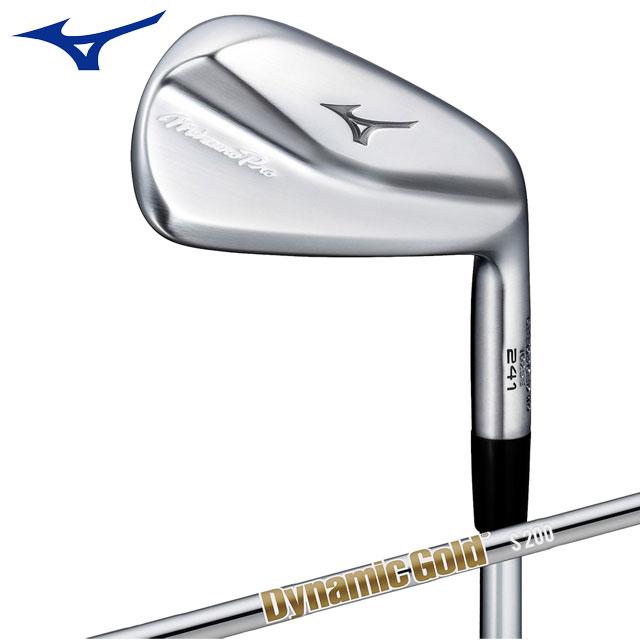 ミズノプロ ゴルフ クラブ 241 アイアン 単品 No.3、4 MIZUNO 5KJSB331 Dynamic Gold HT スチールシャフト付 さらに打感の良さを追求 マッスルバックアイアン 日本製 ニッケルクロム銅下メッキ・サテン仕上げ