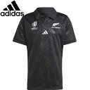 ネコポス アディダス adidas ポロシャツ MRUGBYALLBLACKSRWCホーム 半袖 ショートスリーブ トップス ウエア アパレル 服 レギュラーフ...
