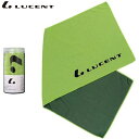 ネコポス ルーセント LUCENT タオル ひんやりタオル ライム 熱中症対策 用品 小物 アイテム グッズ アクセサリー テニス XLE6035