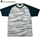 ネコポス ルーセント LUCENT Tシャツ Uni ゲームシャツ 襟なし ホワイト 半袖 ショートスリーブ トップス ウエア アパレル 服 吸汗速乾 メンズ ...