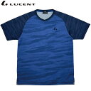 ネコポス ルーセント LUCENT Tシャツ Uni ゲームシャツ 襟なし ブルー 半袖 ショートスリーブ トップス ウエア アパレル 服 吸汗速乾 メンズ レ...