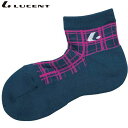 ネコポス ルーセント LUCENT ソックス 靴下 Men's ソックス ショート ネイビー インナー 下着 ウエア 抗菌防臭加工 メンズ テニス XLN195...