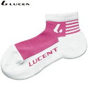 ネコポス ルーセント LUCENT ソックス 靴下 Men's ソックス ベリーショート ライトピンク インナー 下着 ウエア 抗菌防臭加工 メンズ テニス X...