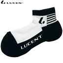 ネコポス ルーセント LUCENT ソックス 靴下 Men's ソックス ベリーショート ブラック インナー 下着 ウエア 抗菌防臭加工 メンズ テニス XLN...