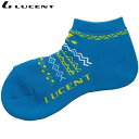 ネコポス ルーセント LUCENT ソックス 靴下 Men's ソックス ベリーショート ターコイズ インナー 下着 ウエア 抗菌防臭加工 メンズ テニス XL...