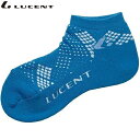 ネコポス ルーセント LUCENT ソックス 靴下 Ladies ソックス ベリーショート ターコイズ インナー 下着 ウエア 抗菌防臭加工 レディース テニス...