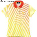 ネコポス ルーセント LUCENT ポロシャツ Ladies ゲームシャツ オレンジ 半袖 ショートスリーブ トップス ウエア アパレル 服 UVカット 吸汗速...
