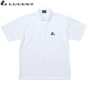 ネコポス ルーセント LUCENT ポロシャツ Uni ゲームシャツ ホワイト 半袖 ショートスリーブ トップス ウエア アパレル 服 吸汗速乾 メンズ レディ...