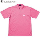 ネコポス ルーセント LUCENT ポロシャツ Uni ゲームシャツ ピンク 半袖 ショートスリーブ トップス ウエア アパレル 服 吸汗速乾 メンズ レディー...
