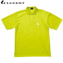 ネコポス ルーセント LUCENT ポロシャツ Uni ゲームシャツ ライム 半袖 ショートスリーブ トップス ウエア アパレル 服 吸汗速乾 メンズ レディー...