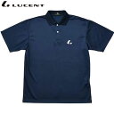 ネコポス ルーセント LUCENT ポロシャツ Uni ゲームシャツ ネイビー 半袖 ショートスリーブ トップス ウエア アパレル 服 吸汗速乾 メンズ レディ...