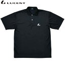 ネコポス ルーセント LUCENT ポロシャツ Uni ゲームシャツ ブラック 半袖 ショートスリーブ トップス ウエア アパレル 服 吸汗速乾 メンズ レディ...