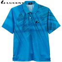 ネコポス ルーセント LUCENT ポロシャツ Uni ゲームシャツ ブルー 半袖 ショートスリーブ トップス ウエア アパレル 服 吸汗速乾 メンズ レディー...