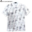 ネコポス ルーセント LUCENT ポロシャツ Uni ゲームシャツ ホワイト 半袖 ショートスリーブ トップス ウエア アパレル 服 吸汗速乾 メンズ レディ...