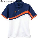ネコポス ルーセント LUCENT ポロシャツ Uni ゲームシャツ ネイビー 半袖 ショートスリーブ トップス ウエア アパレル 服 UVカット 吸汗速乾 メ...