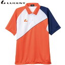 ネコポス ルーセント LUCENT ポロシャツ Uni ゲームシャツ オレンジ 半袖 ショートスリーブ トップス ウエア アパレル 服 吸汗速乾 メンズ レディ...