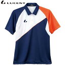 ネコポス ルーセント LUCENT ポロシャツ Uni ゲームシャツ ネイビー 半袖 ショートスリーブ トップス ウエア アパレル 服 吸汗速乾 メンズ レディ...