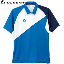 ネコポス ルーセント LUCENT ポロシャツ Uni ゲームシャツ ブルー 半袖 ショートスリーブ トップス ウエア アパレル 服 吸汗速乾 メンズ レディー...