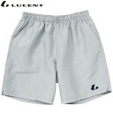 ネコポス ルーセント LUCENT ショートパンツ ジュニア ハーフパンツ シルバーグレー ショーツ 半ズボン 短パン ボトムス ウエア アパレル 服 吸汗速乾...
