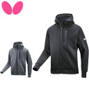バタフライ Butterfly ジャケット BTYテックフーディー・ジャケット アウター 上着 ジャンパー ウエア アパレル 服 トレーニング 練習 試合の間 ...