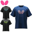 ネコポス バタフライ Butterfly Tシャツ マルチル・Tシャツ 半袖 ショートスリーブ トップス ウエア アパレル 服 練習でもカジュアルなシーンでも使...