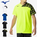 ネコポス ミズノ スポーツウエア メンズ レディース ゲームシャツ MIZUNO V2MAB111 半袖 Tシャツ トップス スタンダードフィット バレーボール...