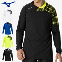ネコポス ミズノ スポーツウエア メンズ レディース ゲームシャツ MIZUNO V2MAB121 長袖 Tシャツ トップス スタンダードフィット バレーボール...