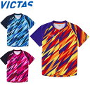 ネコポス ヴィクタス VICTAS シャツ ゲームシャツ フラグメント 半袖 ショートスリーブ トップス ウエア アパレル 服 JTTA公認 吸汗速乾 伸縮 抗...