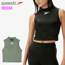 ネコポス スピード 水泳 ウエア レディース マイコンフィハイネックトップ speedo SFW72322 水陸両用 スイムトップス エレガントなクラシックロゴ...