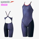 スピード 水泳 ウエア レディース デニムターンズニースキン speedo STW12456 スイムウエア オールインワン 高い耐塩素性とデザイン性を両立 透け...