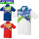 ネコポス ヨネックス YONEX シャツ ユニゲームシャツ 半袖 ショートスリーブ トップス ウエア アパレル 服 ベリークール UVカット 吸汗速乾 制電 パ...