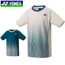 ネコポス ヨネックス YONEX シャツ ジュニアゲームシャツ 半袖 ショートスリーブ トップス ウエア アパレル 服 ベリークールドライ 再生ポリエステル U...