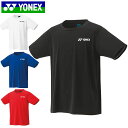 ネコポス ヨネックス YONEX Tシャツ ジュニアドライTシャツ 半袖 ショートスリーブ トップス ウエア アパレル 服 再生ポリエステル UVカット 吸汗速...