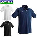 ネコポス ヨネックス YONEX ポロシャツ ジュニアポロシャツ 半袖 ショートスリーブ トップス ウエア アパレル 服 再生ポリエステル UVカット 吸汗速乾...