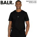 ☆ボーラー BALR. Tシャツ メンズ レギュラーフィット スモールロゴ 半袖 ラグジュアリー クルーネック スマート コットン ファッション ストリート カ...