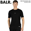 ☆ボーラー BALR. Tシャツ メンズ スリムフィット スモールロゴ 細身 半袖 ラグジュアリー クルーネック スマート コットン ファッション ストリート ...