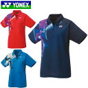 ネコポス ヨネックス YONEX シャツ ウィメンズゲームシャツ 半袖 ショートスリーブ トップス ウエア アパレル 服 ベリークール 再生ポリエステル UVカ...