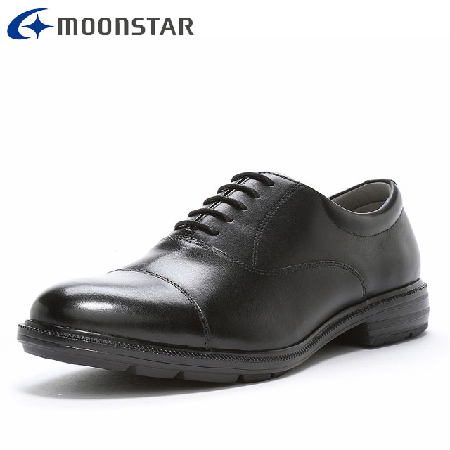 ムーンスター ビジネスシューズ メンズ バランスワークス BW4621 ブラック MOONSTAR 42200496 内羽根ス..