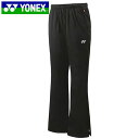 ヨネックス YONEX ロングパンツ ウィメンズ裏地付ウィンドウォーマーパンツ 長ズボン ボトムス ウエア アパレル 服 ヒートカプセル 制電 撥水 ファスナー...