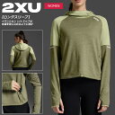 ☆2XU ツータイムズユー レディース イグニッション プルオーバー ロングスリーブ シャツ ランニング 長袖 ミッドレイヤー 軽量 速乾 トレーニング 冬 冬...