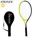 カルフレックス テニスラケット 硬式 ジュニア CAL-26 ガット張り上げ済み ケース付き CALFLEX