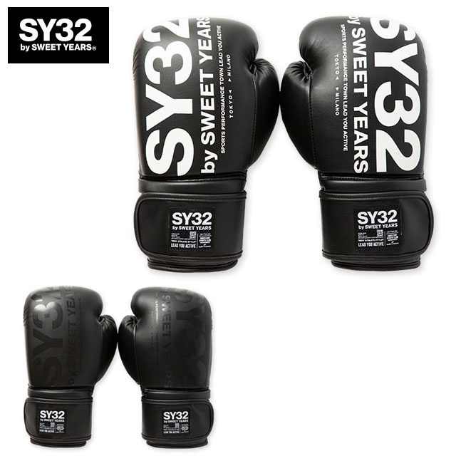 ☆SY32 by SWEET YEARS スポーツアイテム ボクシング グローブ BOXING GLOVE 12601 大胆なバーティカル..
