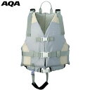 (Z)40 AQA エーキューエー ライフジャケット2 レスキューバンド付き ウエストベルト調整可 肩ベルト調整可 用品 用具 アイテム グッズ アクセサリー ...