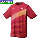 (☆)06 ネコポス ヨネックス YONEX シャツ メンズドライTシャツ 半袖 ショートスリーブ トップス ウエア アパレル 服 メ ボルドー メンズ テニス...