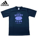 (Z)61 ネコポス アディダス スポーツウエア メンズ 半袖 Tシャツ adidas BQW44 ハーフスリーブシャツ ラグビー カジュアルアパレル トップス...