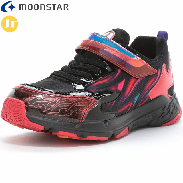 ムーンスター MOONSTAR キッズシューズ ジュニア キッズ SKLSHOTER SK 0072 グレン ブラック スキルシ..