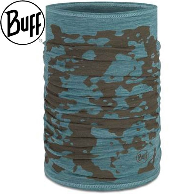 ネコポス バフ BUFF ネックウォーマー ネックウエア MERINO LIGHTWEIGHT PRINTS USTY MULTI メリノライ..