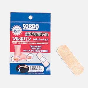 (☆)18 ネコポス ケア用品 8ZA154 ソルボバン レギュラータイプ