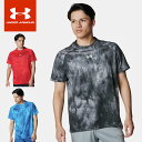 ★ネコポス アンダーアーマー クリアランス メンズ Tシャツ 半袖 丸首 ワンポイントロゴ UA テック ノベルティ ショートスリーブ ルーズ 吸汗速乾 伸縮性...